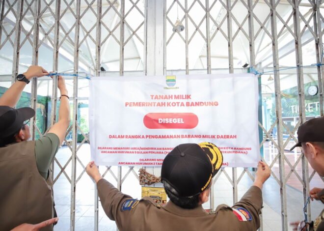 Satpol PP Amankan Aset dan Satwa Kebun Binatang Bandung
