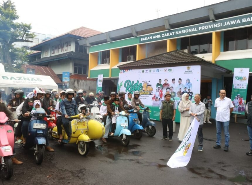 BAZNAS Jabar dan Bank BJB Ajak 100 Anak Yatim Berbagi Kebahagiaan