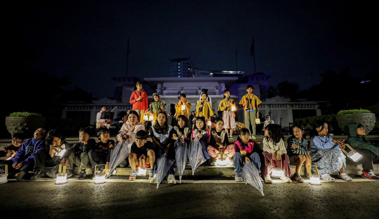 BPBD Kota Bandung Bangun Kesiapsiagaan Bencana Lewat Video Mapping