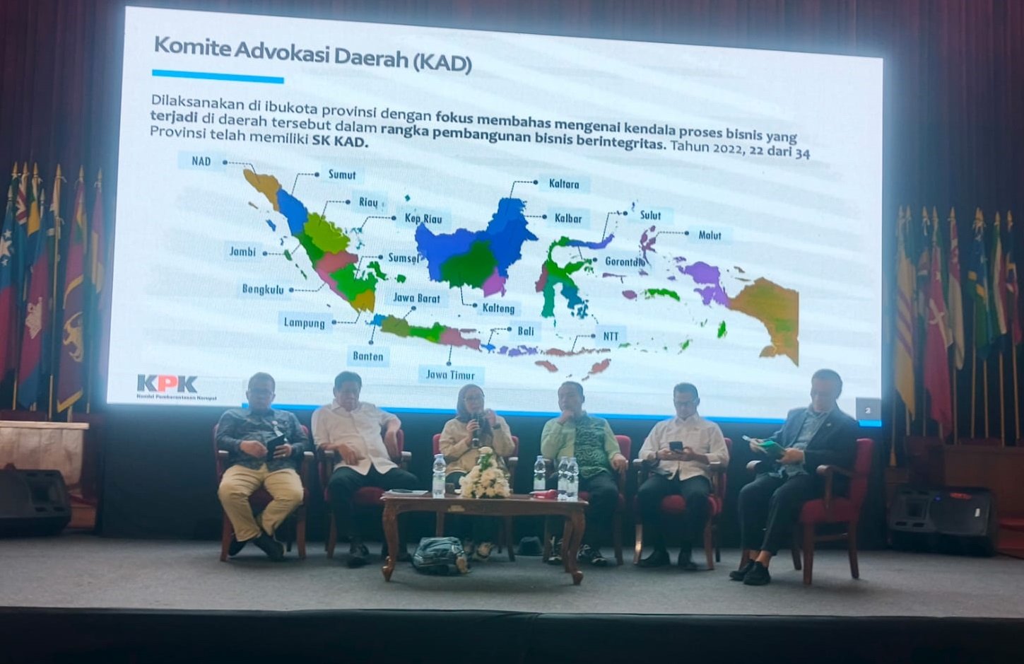 DPD Korps Alumni KNPI Jabar Bersama KPK Gelar Seminar Pemberantasan Korupsi