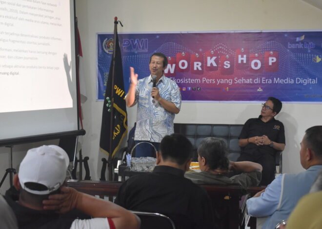 Pokja PWI Kota Bandung Gelar Workshop Ekosistem Pers Era Digital