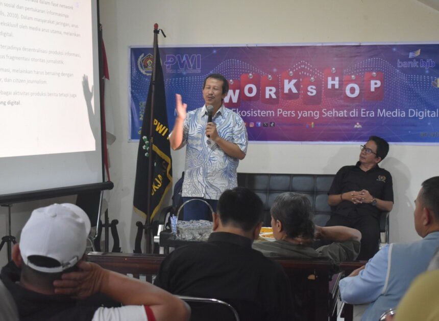 Pokja PWI Kota Bandung Gelar Workshop Ekosistem Pers Era Digital