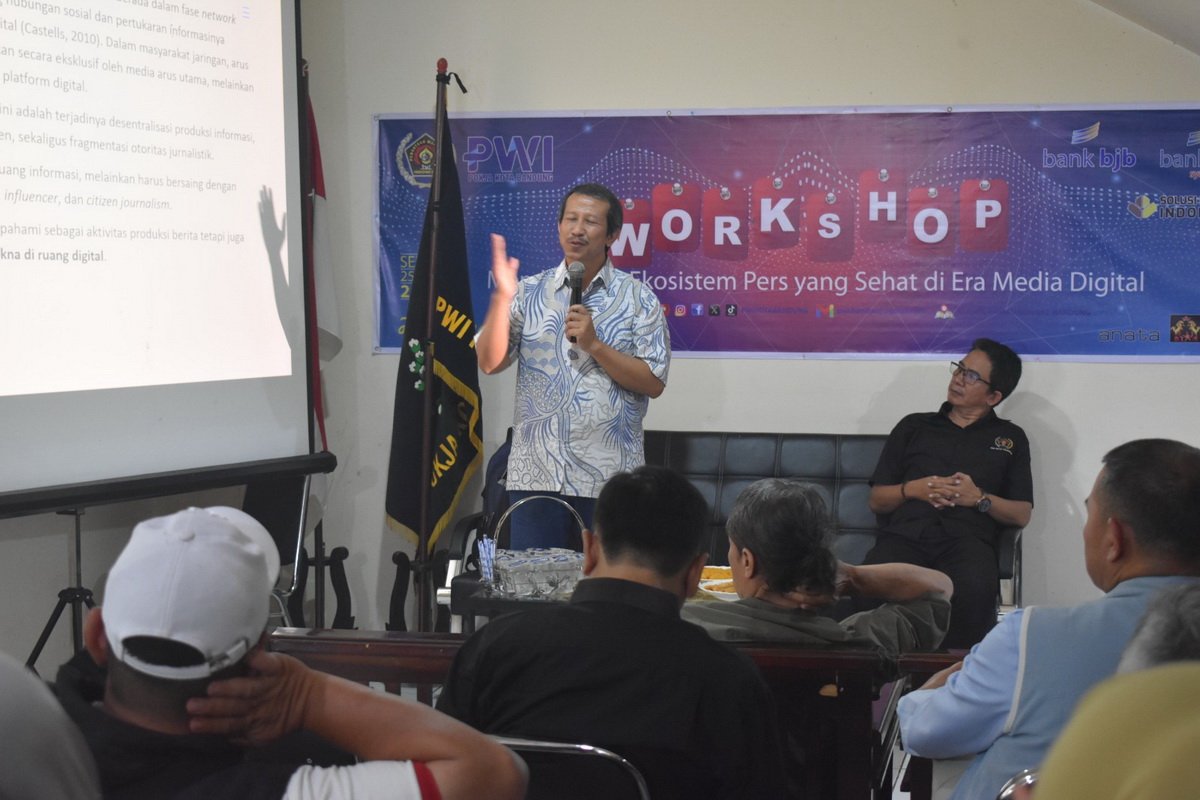 Pokja PWI Kota Bandung Gelar Workshop Ekosistem Pers Era Digital
