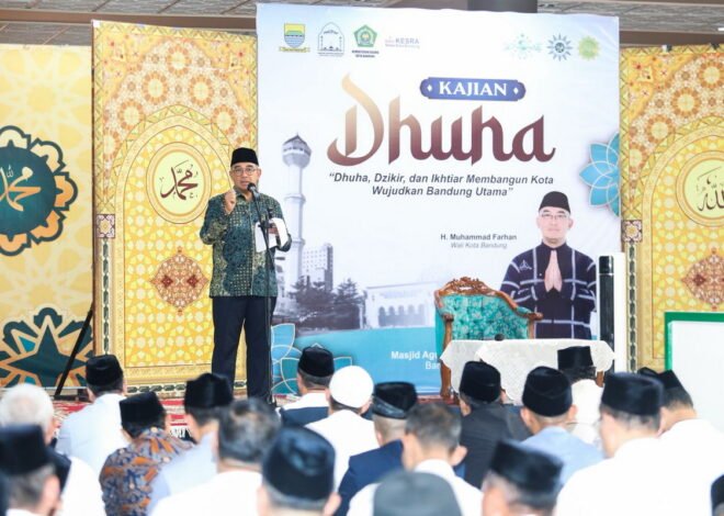 Farhan: Kajian Dhuha Ruang Ikhtiar Spiritual Warga Kota Bandung