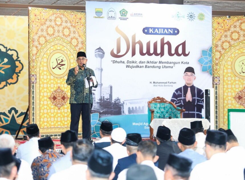 Farhan: Kajian Dhuha Ruang Ikhtiar Spiritual Warga Kota Bandung