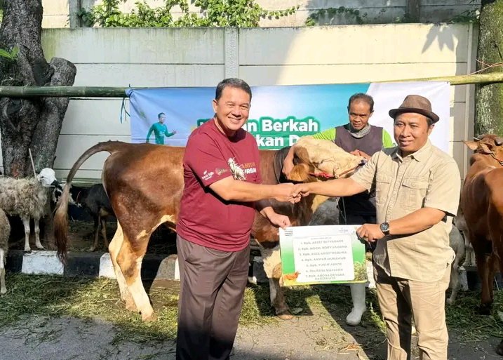 Baznas Jabar Distribusikan Hewan Kurban Guna Kepedulian dan Kebahagiaan Masyarakat