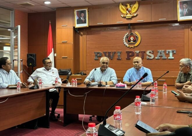 PWI Pusat Tetapkan Susunan Pengurus Baru Pasca Wafatnya Sekjen