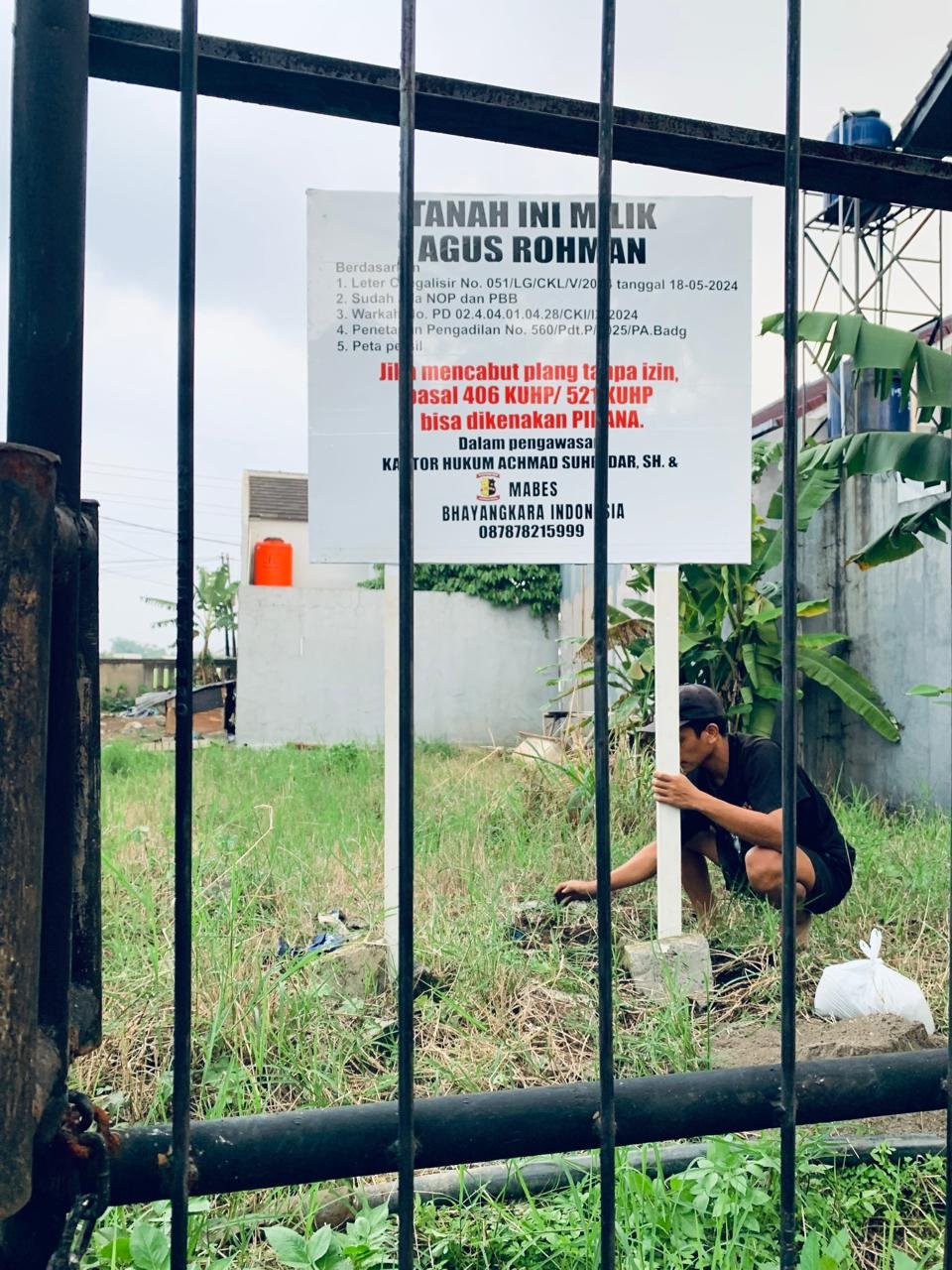 Kelurahan Cisaranten Kulon Tahan Warkah Agus Rohman
