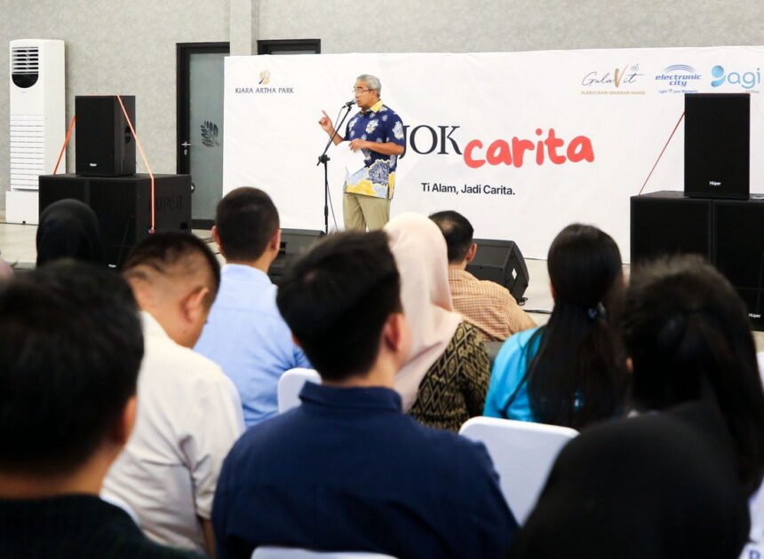 Pemkot Bandung dan Kiara Artha Park Gelar Pameran Pojok Carita