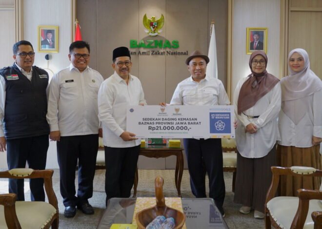 BAZNAS Jabar Salurkan Kurban dan Sedekah Daging Bantu Palestina Melalui BAZNAS RI