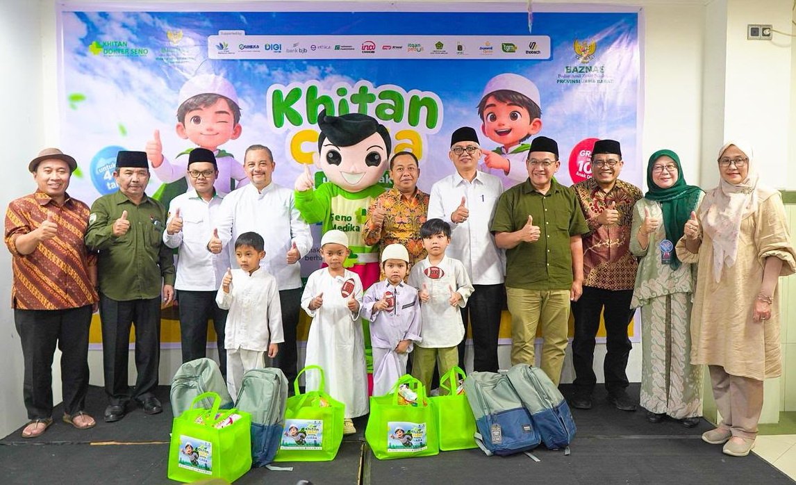 BAZNAS Jabar Gelar Khitan Ceria Bagi 100 Anak