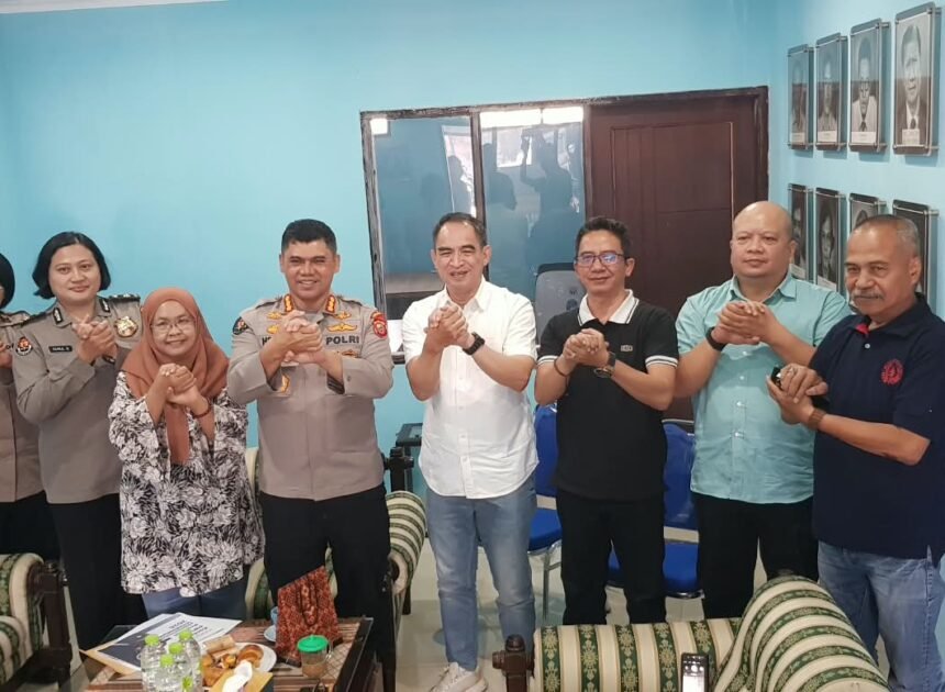 Dukung Penyelenggaraan Konferprov 2026, Kabid Humas Polda Jabar Kunjungi PWI Jabar