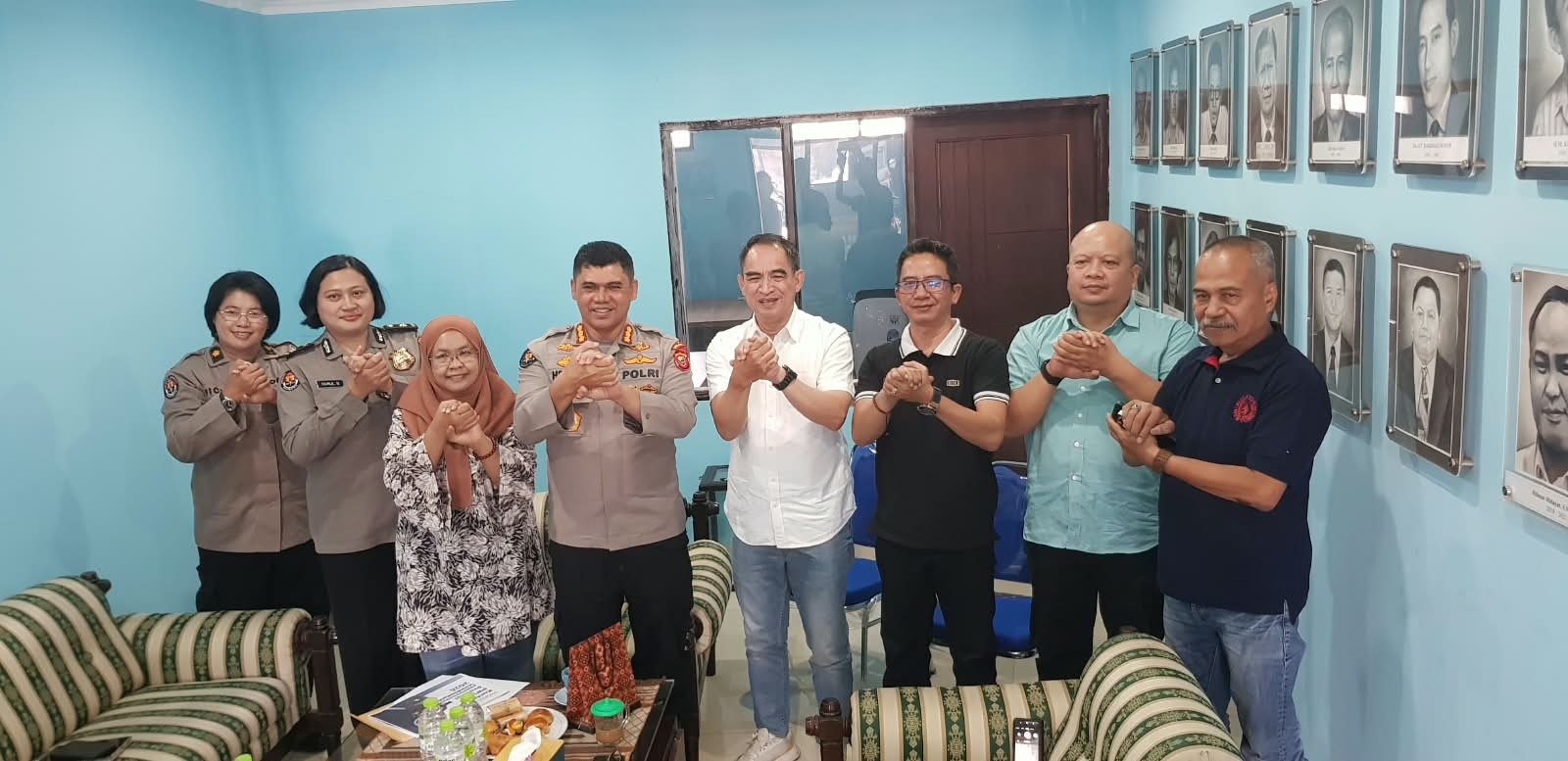 Dukung Penyelenggaraan Konferprov 2026, Kabid Humas Polda Jabar Kunjungi PWI Jabar