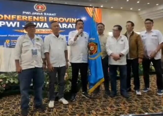 Tantan Terpilih Jadi Ketua PWI Jabar Pada Konferprov PWI Jabar2026