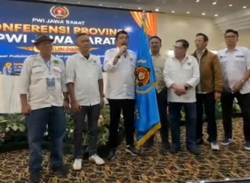 Tantan Terpilih Jadi Ketua PWI Jabar Pada Konferprov PWI Jabar2026