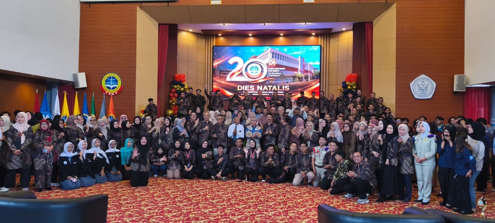 Universitas Sangga Buana YPKP Gelar Dies Natalis Ke-20