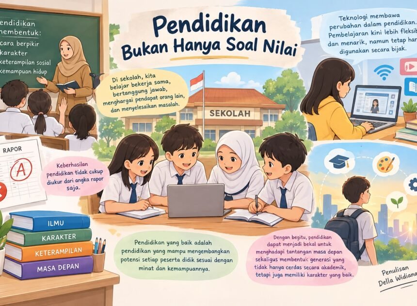 Pendidikan Bukan Hanya Soal Nilai